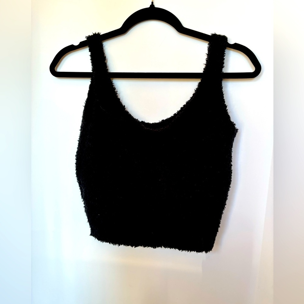 SKIMS BOUCLE CROP TOP